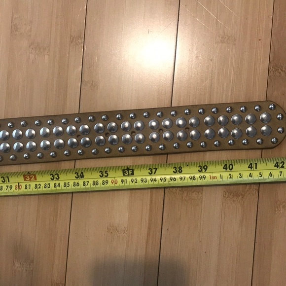 Vintage Silver Studded Belt - Picture 5 of 6